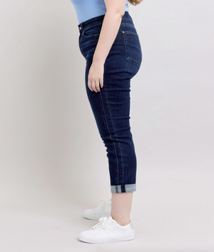 Sandi Dark Wash Boyfriend { Reg & Curve } ~ 16W