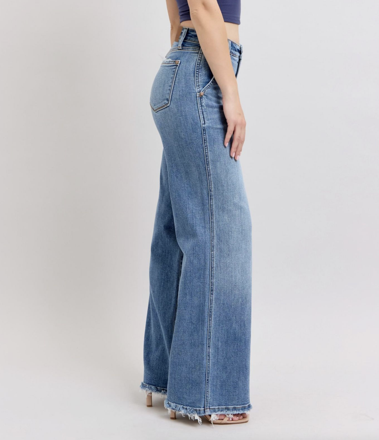 Nerissa Wide Leg Trouser { Reg }