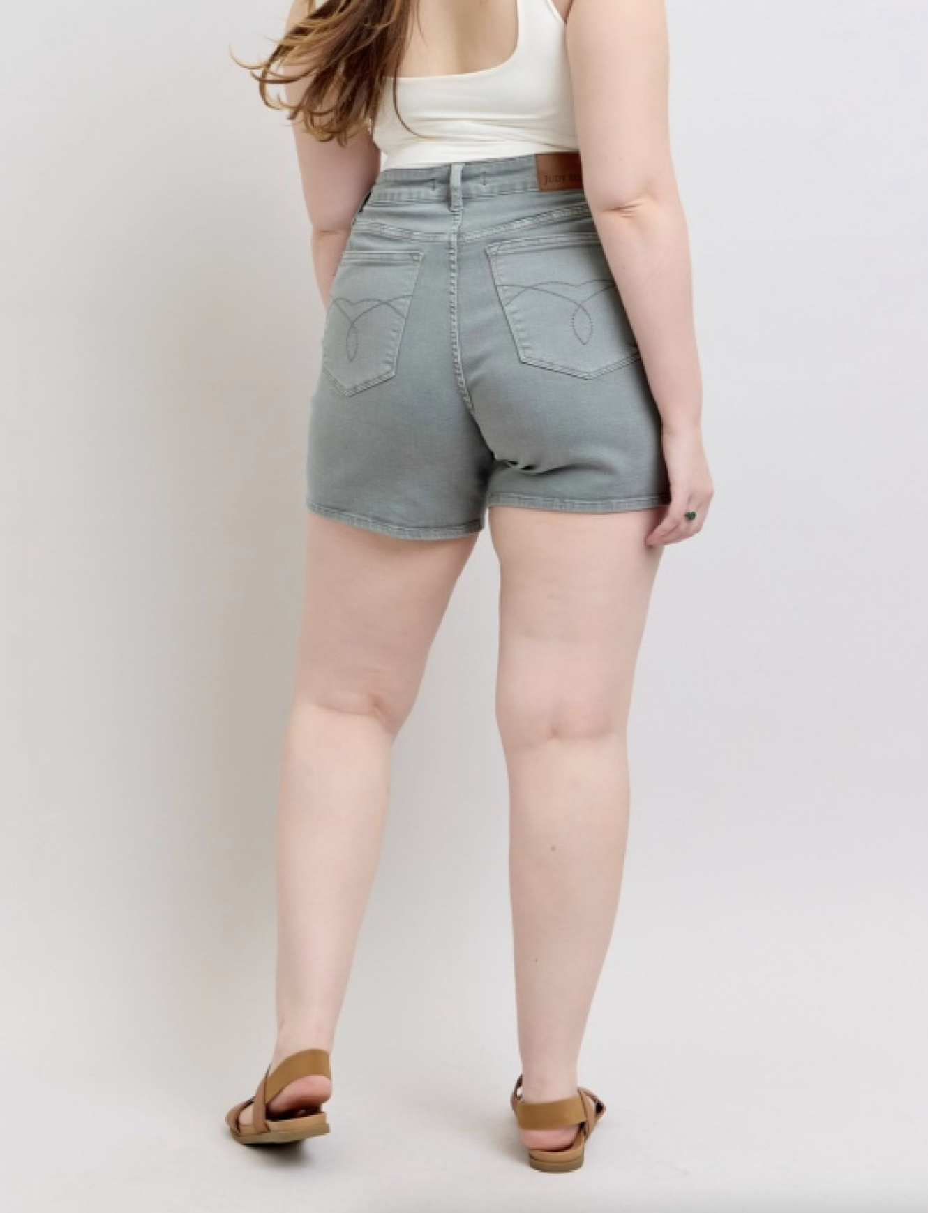 Alli Sage Shorts { Reg & Curve }
