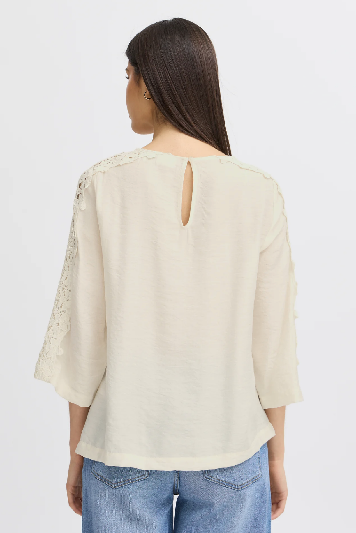 Blondie Blouse ~ Cream