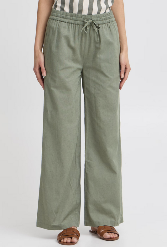 Mallia Pants ~ Agave Green