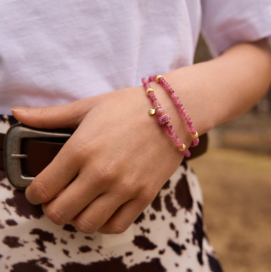 Wildflower Sparkle™ Double Wrap Bracelet