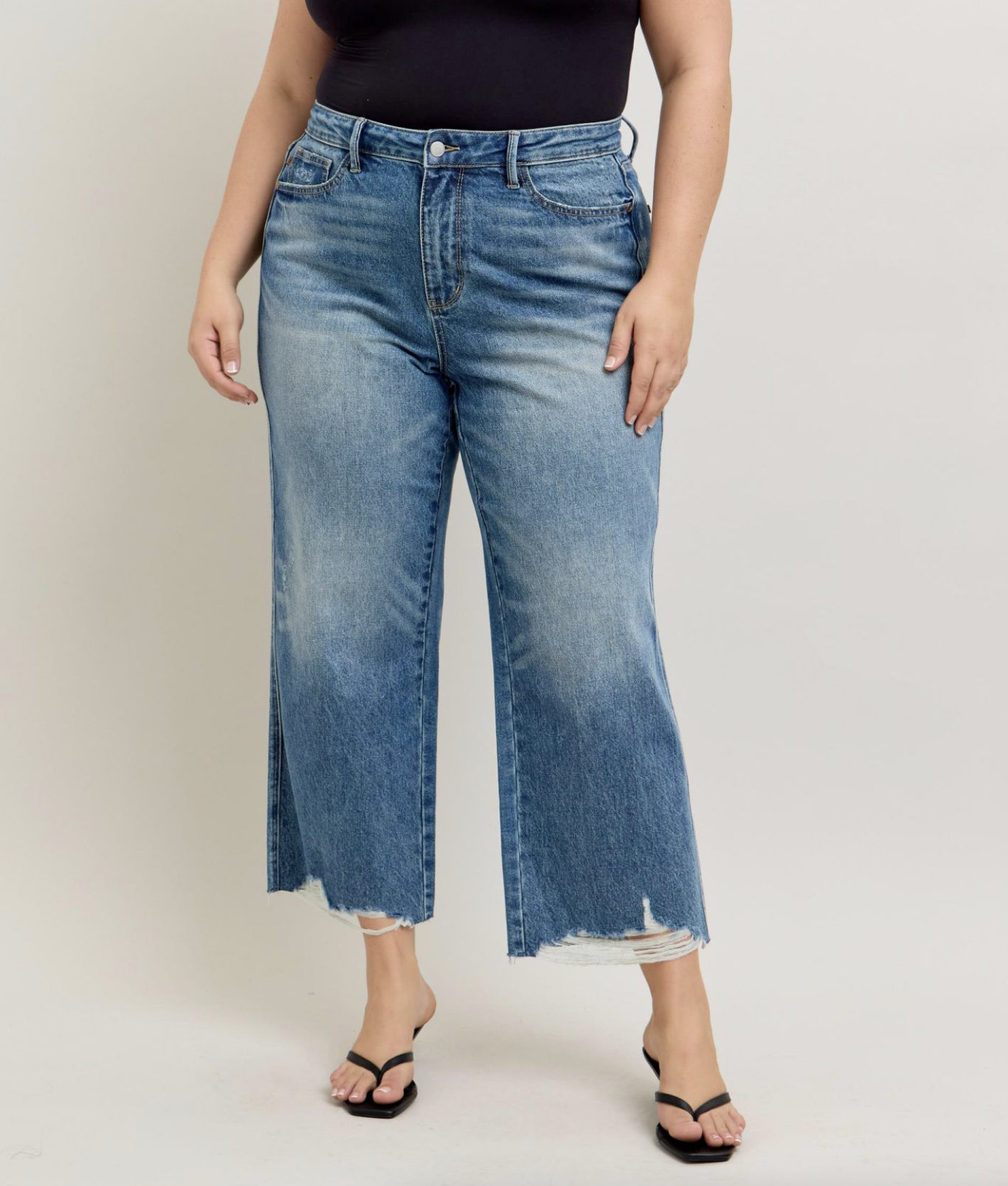 Geena Rigid Magic Crops { Reg & Curve }