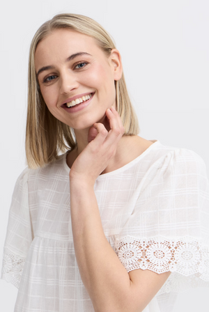 Lanay Blouse ~ Off White