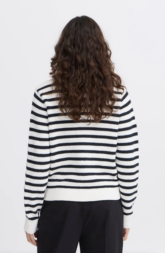 Banya Cardi ~ Black Stripe