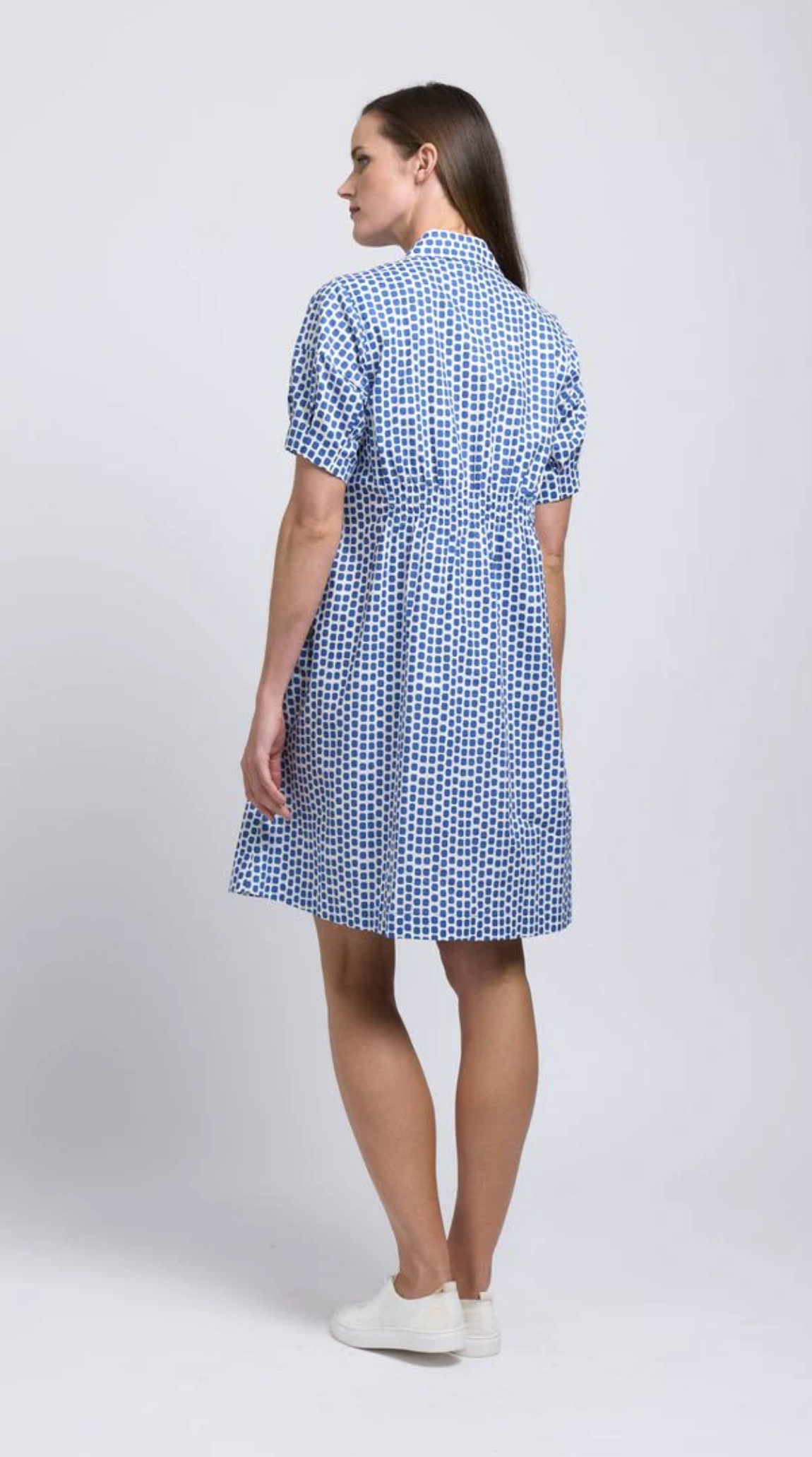 Insert Here Dress ~ Blue Spot