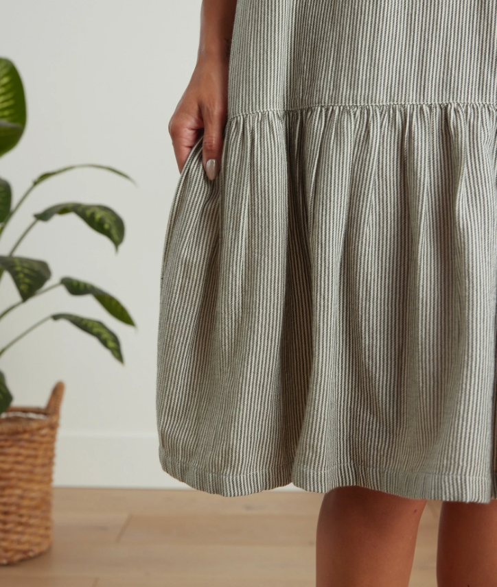 Amarillo Dress ~ Stripe