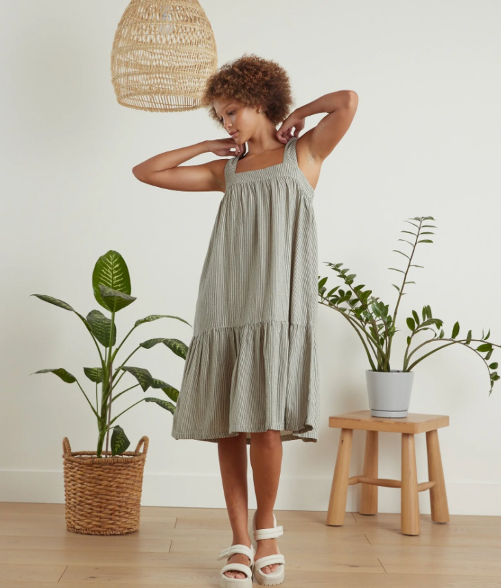 Amarillo Dress ~ Stripe