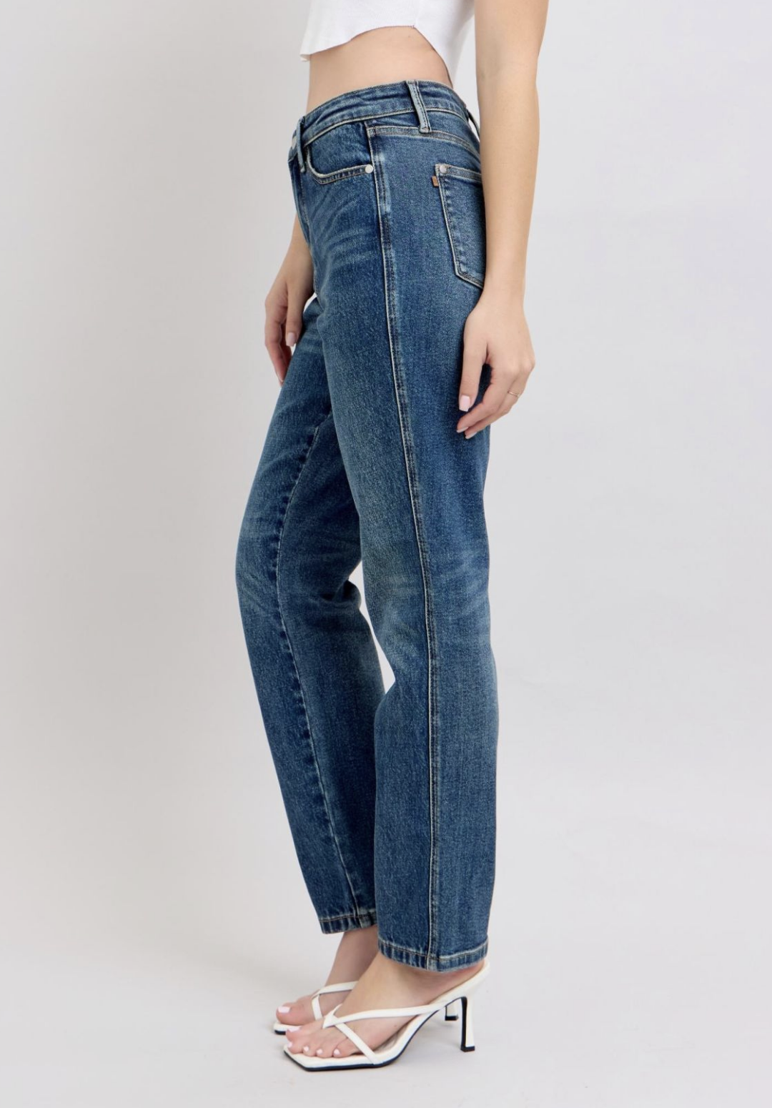 Cait Straight Fit Jean { Reg & Curve }