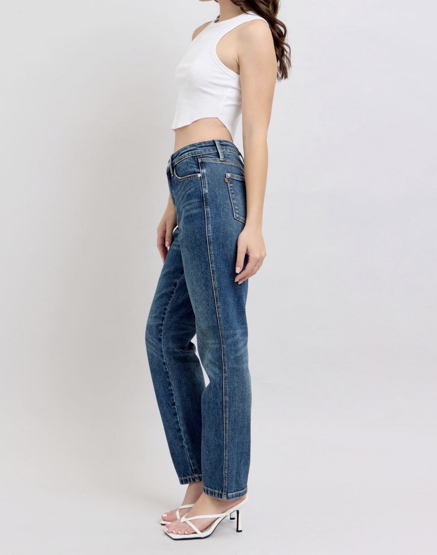 Cait Straight Fit Jean { Reg & Curve }