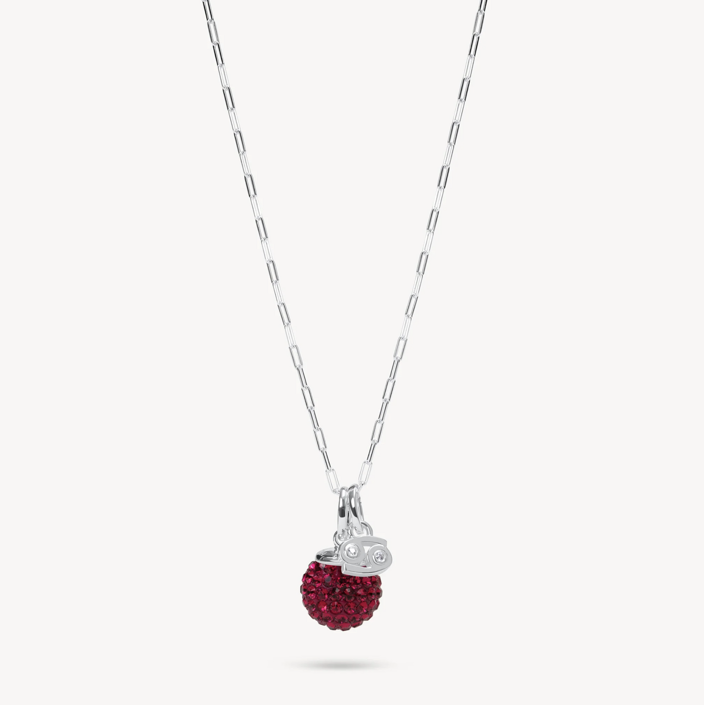 July/Cancer Birthstone Sparkle Zodiac Necklace