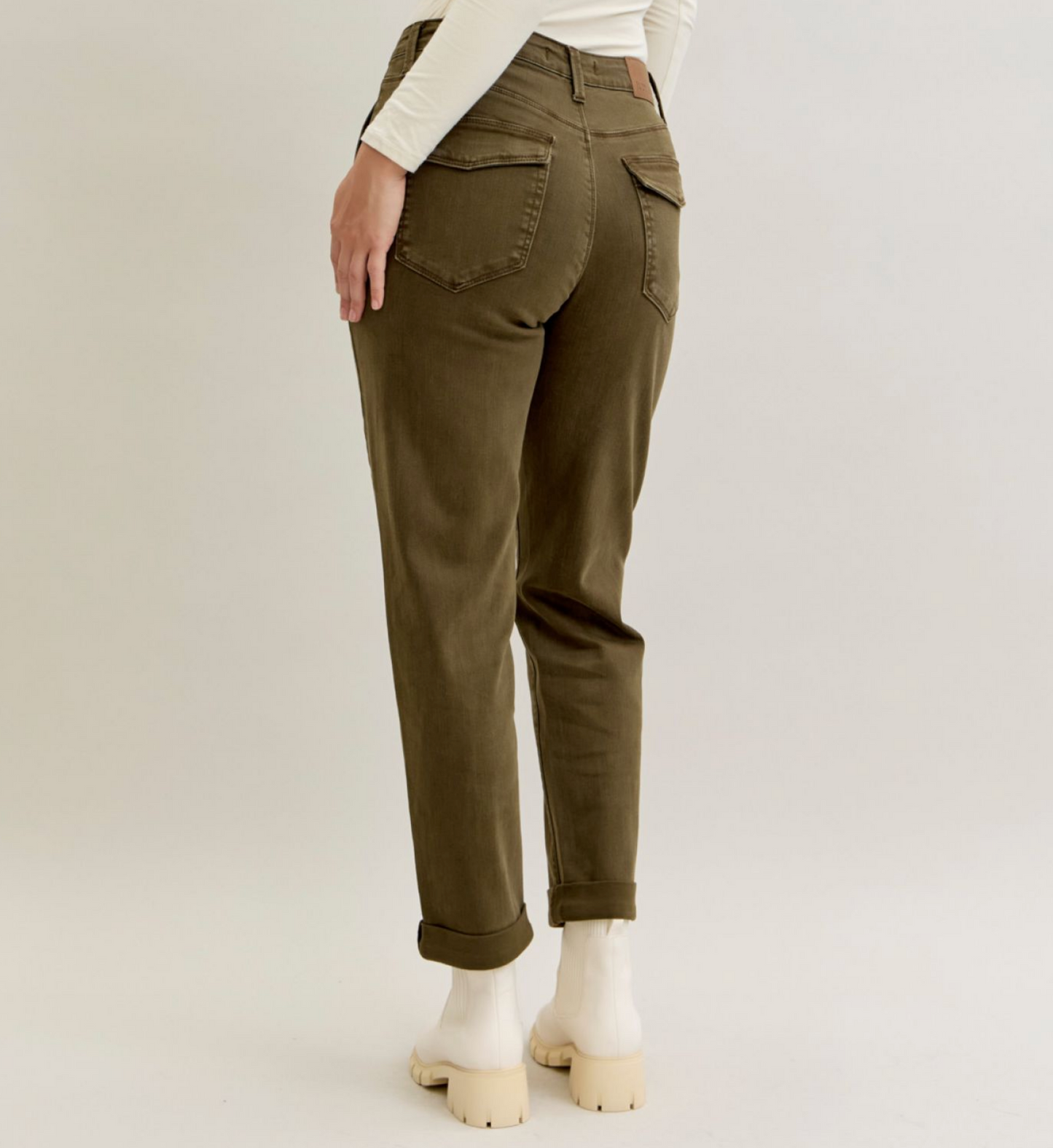 Ginny Slim Fit Jeans ~ Dark Forest { Reg & Curve }