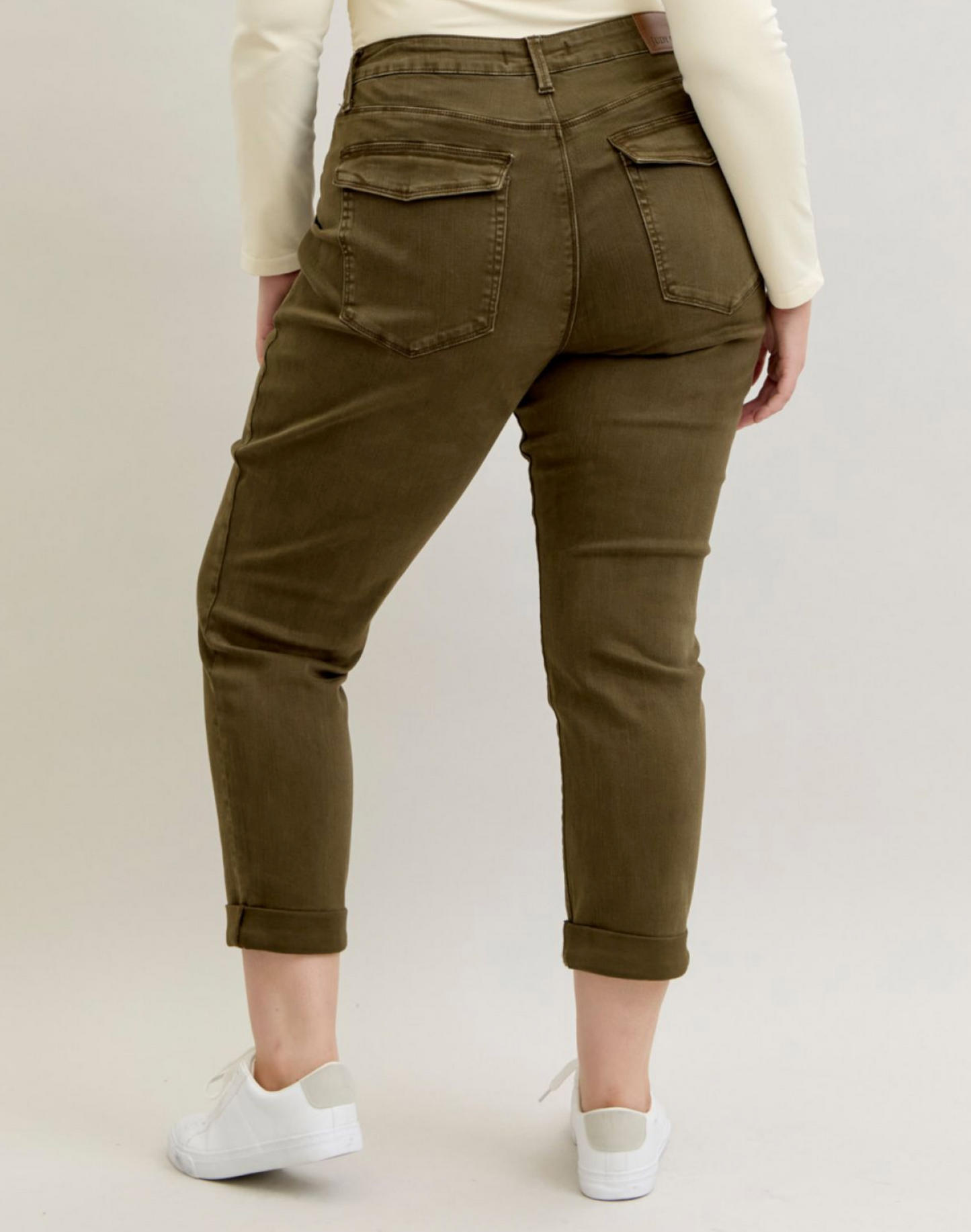 Ginny Slim Fit Jeans ~ Dark Forest { Reg & Curve }