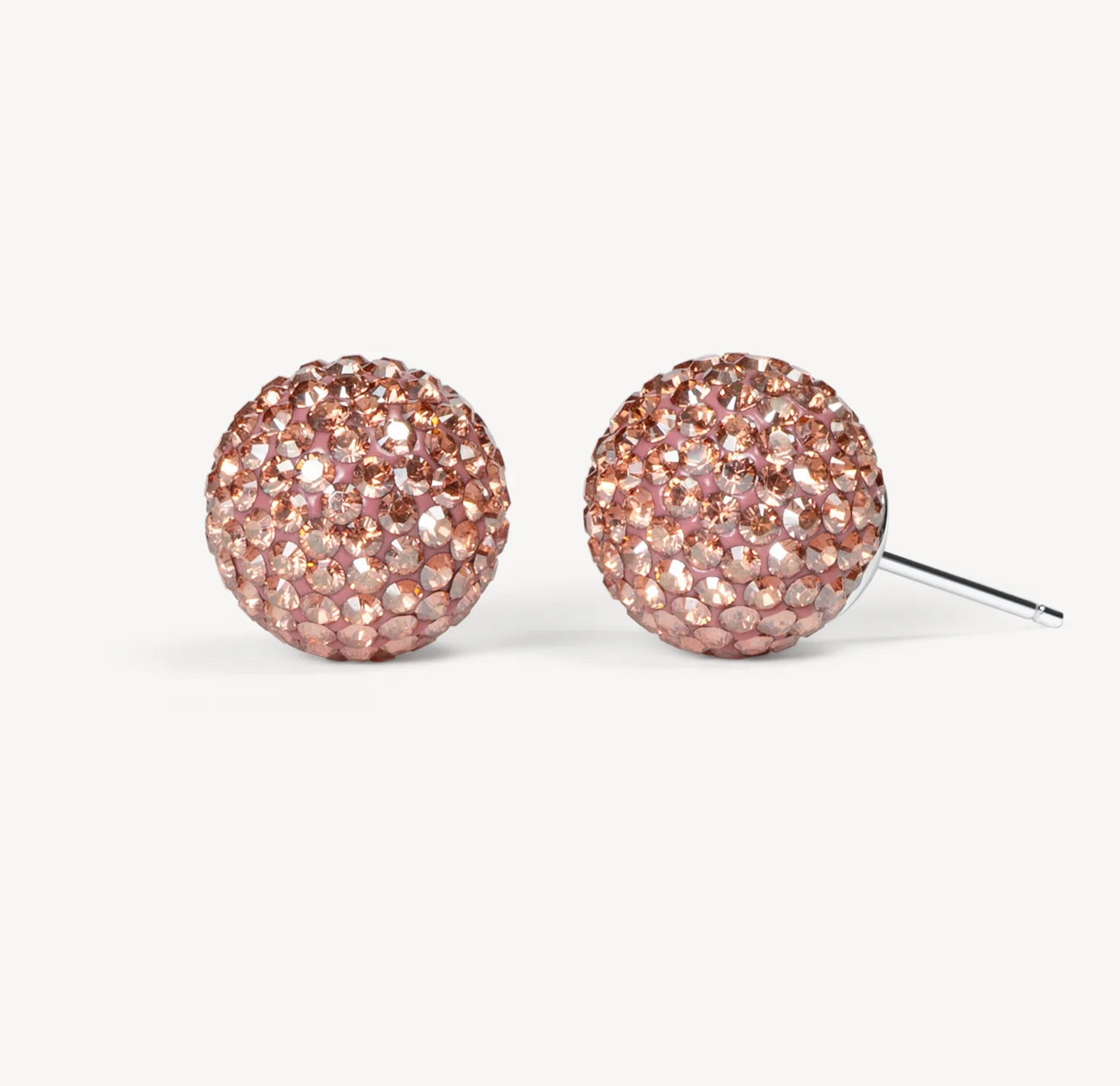 Desert Rose Sparkle Ball™ Stud Earrings