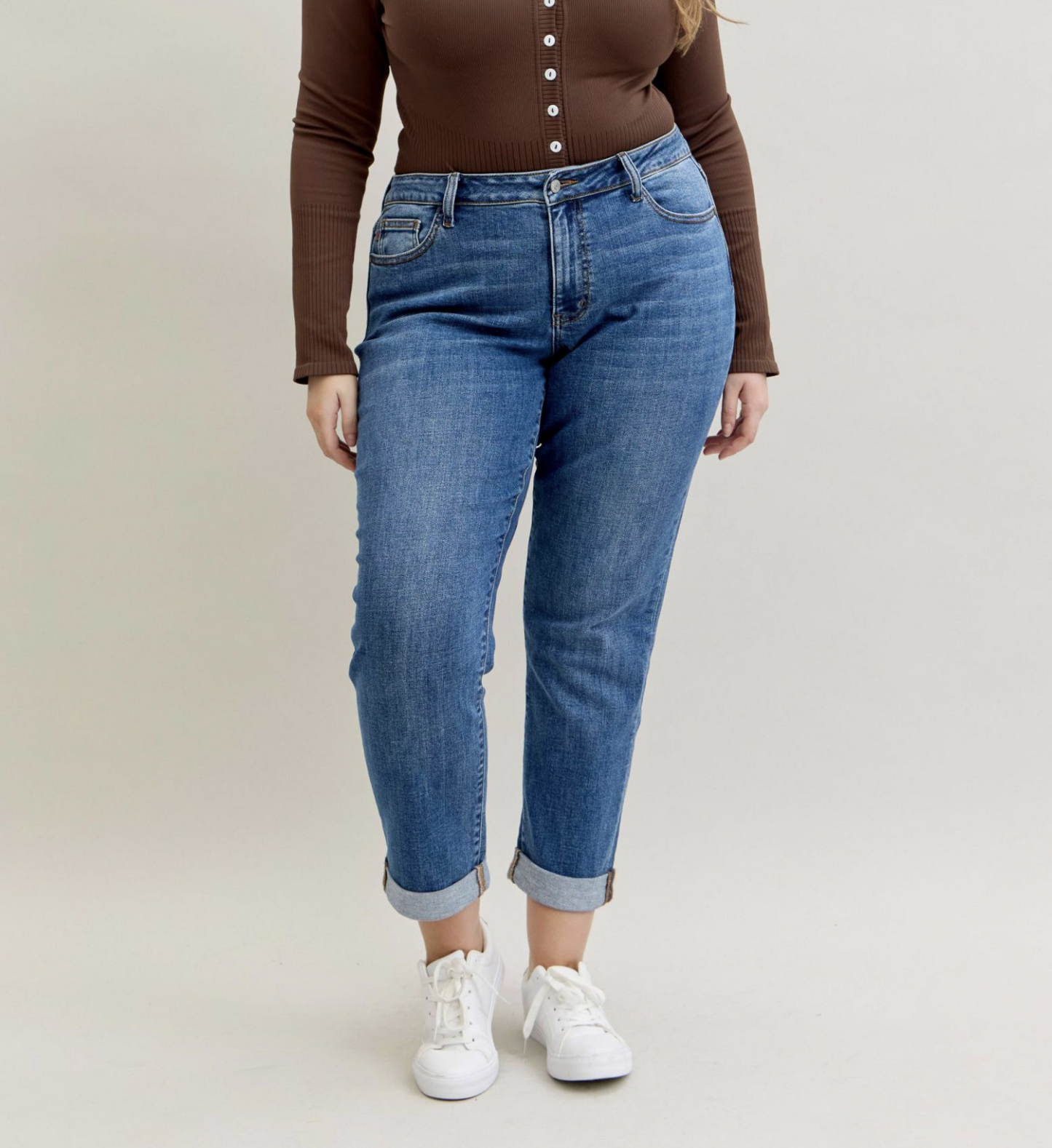 Dana Boyfriend Jeans { Reg & Curve }