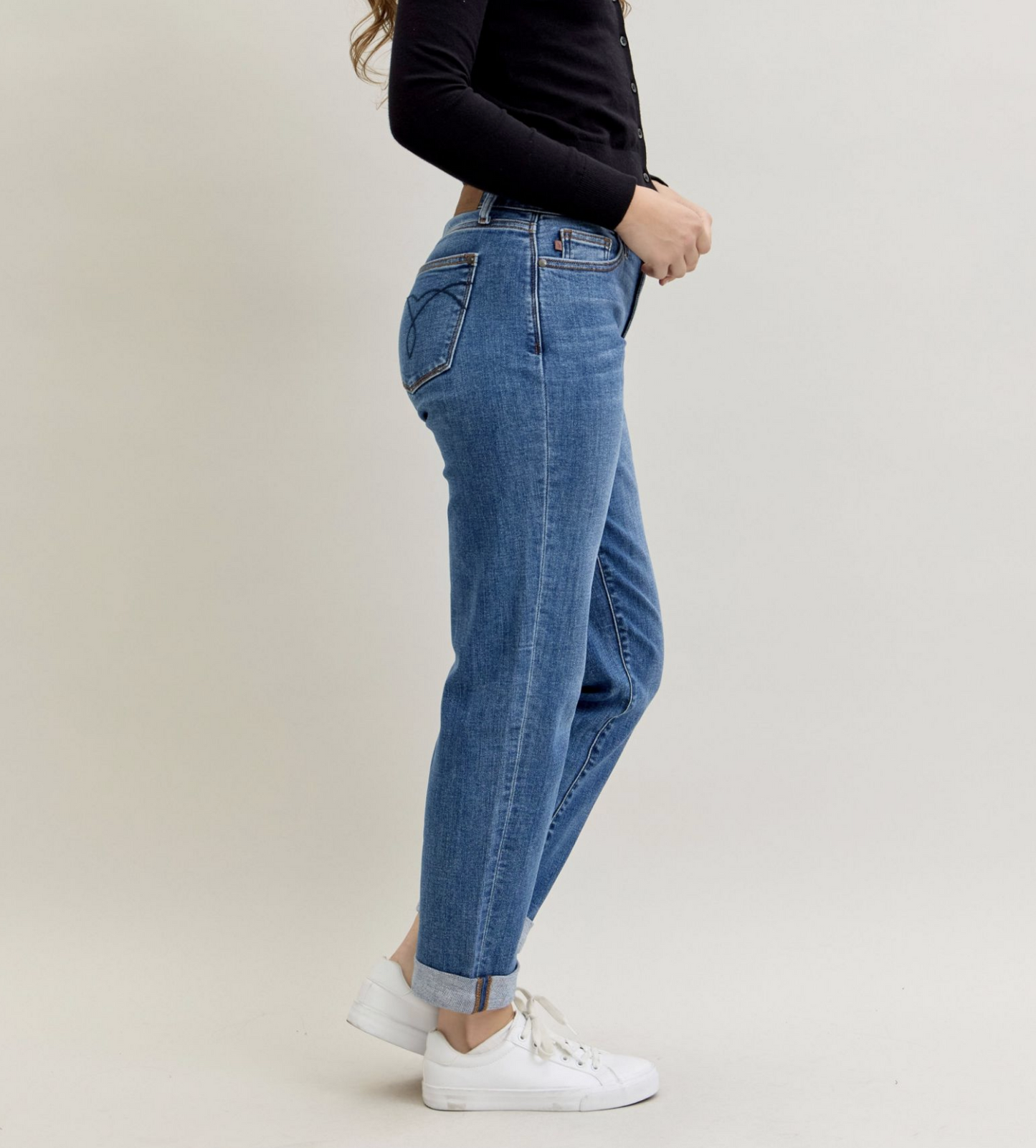 Dana Boyfriend Jeans { Reg & Curve }