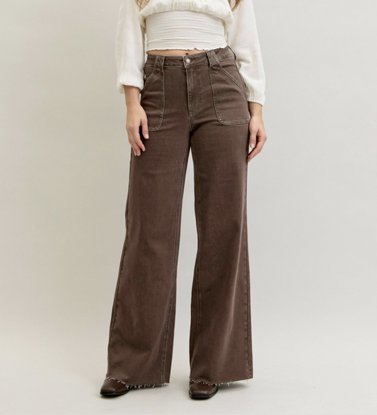 Ada Retro Wide Leg Jean { Reg }