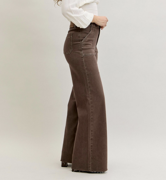 Ada Retro Wide Leg Jean { Reg }