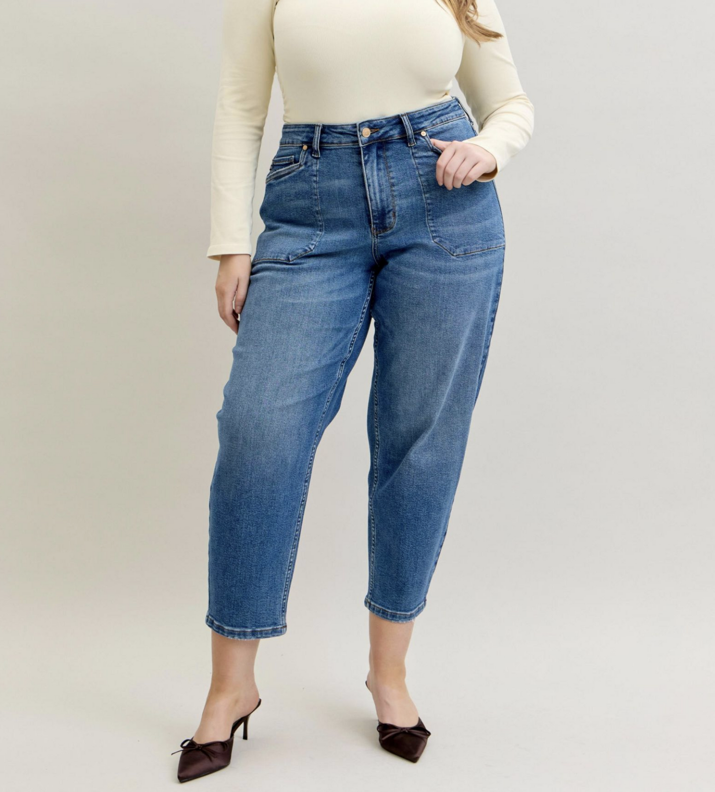Swan Barrel Jean { Reg & Curve }