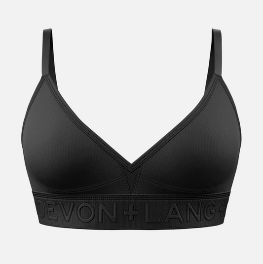 Devon + Lang Obsidian Bralette