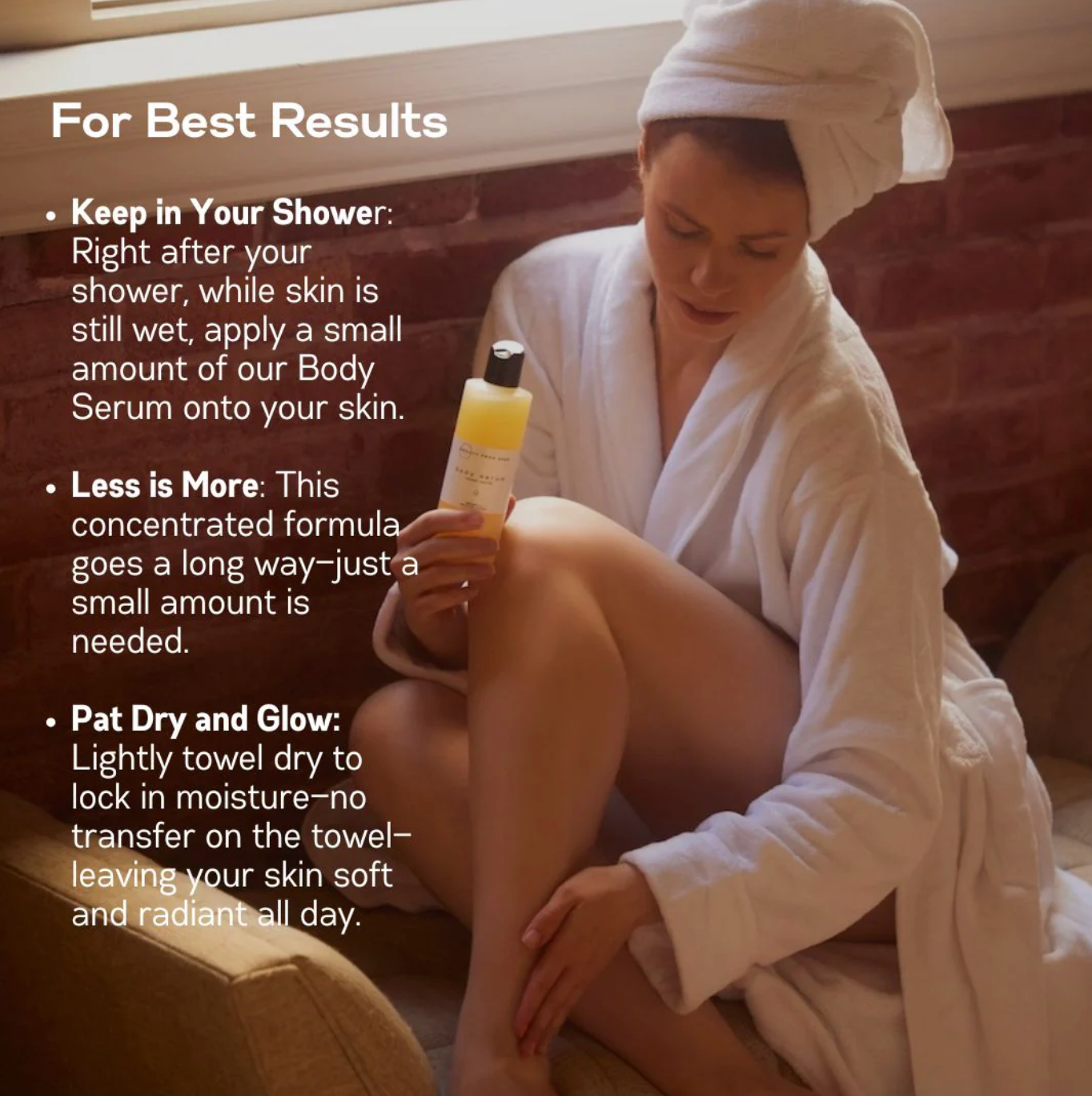 Body Serum Lemon + Lavender ~ Beauty From Bees