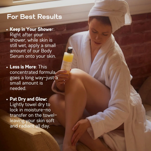 Body Serum Lemon + Lavender ~ Beauty From Bees