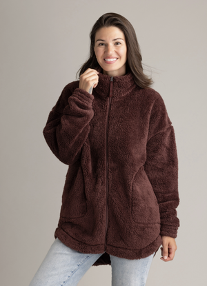 Leila Sherpa Jacket