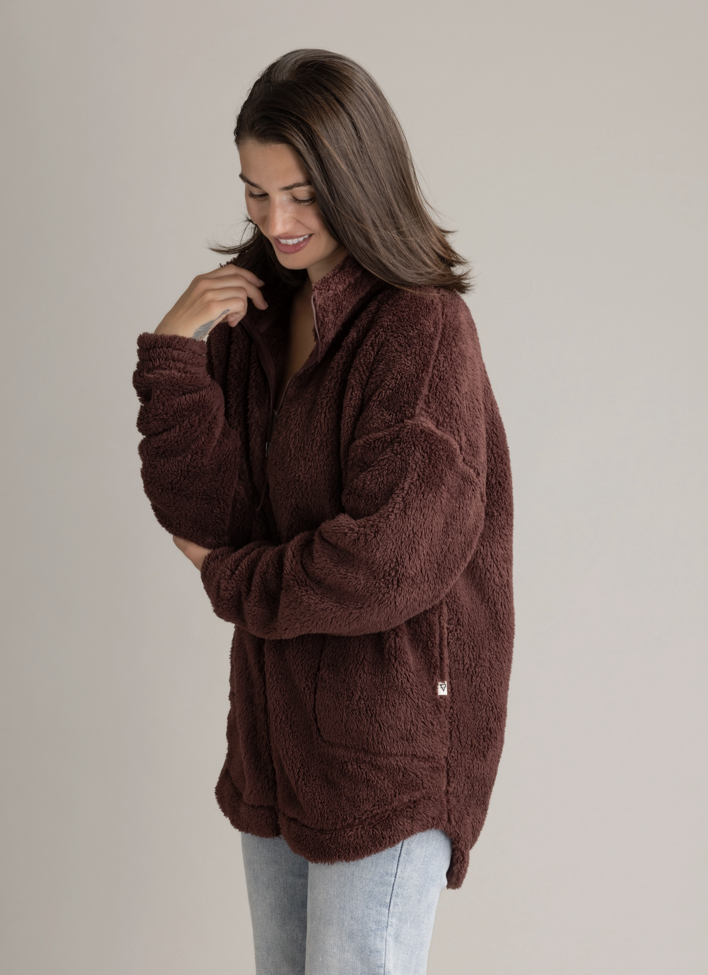 Leila Sherpa Jacket