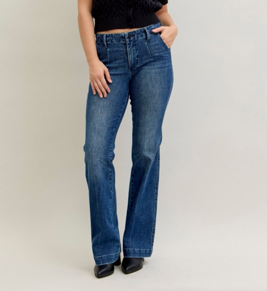 Alita Bootcut Trouser Jean { Reg & Curve }