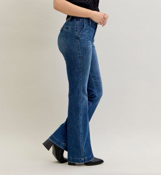 Alita Bootcut Trouser Jean { Reg & Curve }