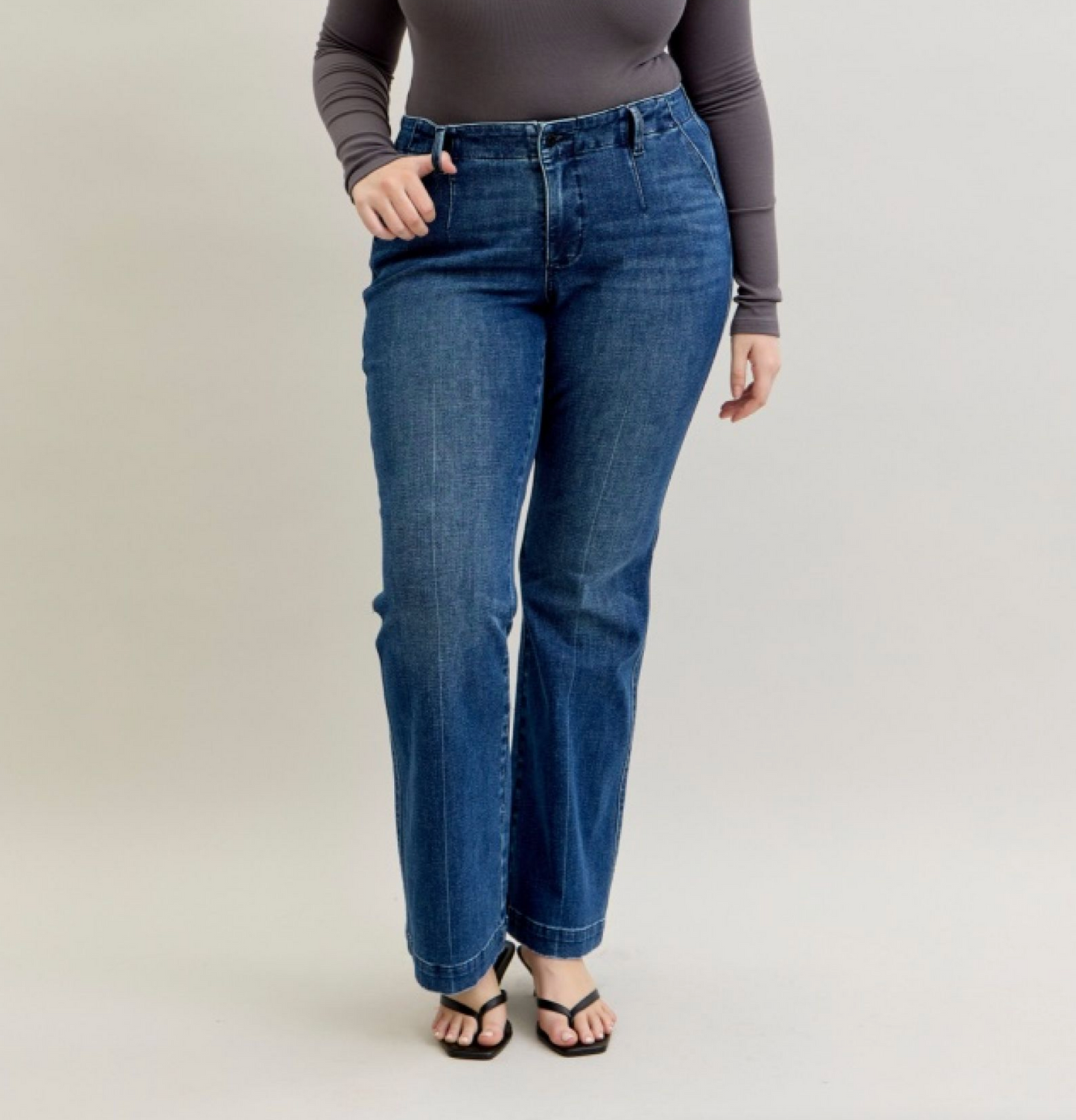 Alita Bootcut Trouser { Reg & Curve }