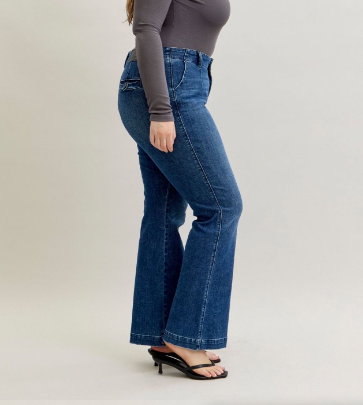 Alita Bootcut Trouser { Reg & Curve }