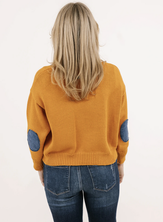 Cortland Cardigan ~ Desert Orange