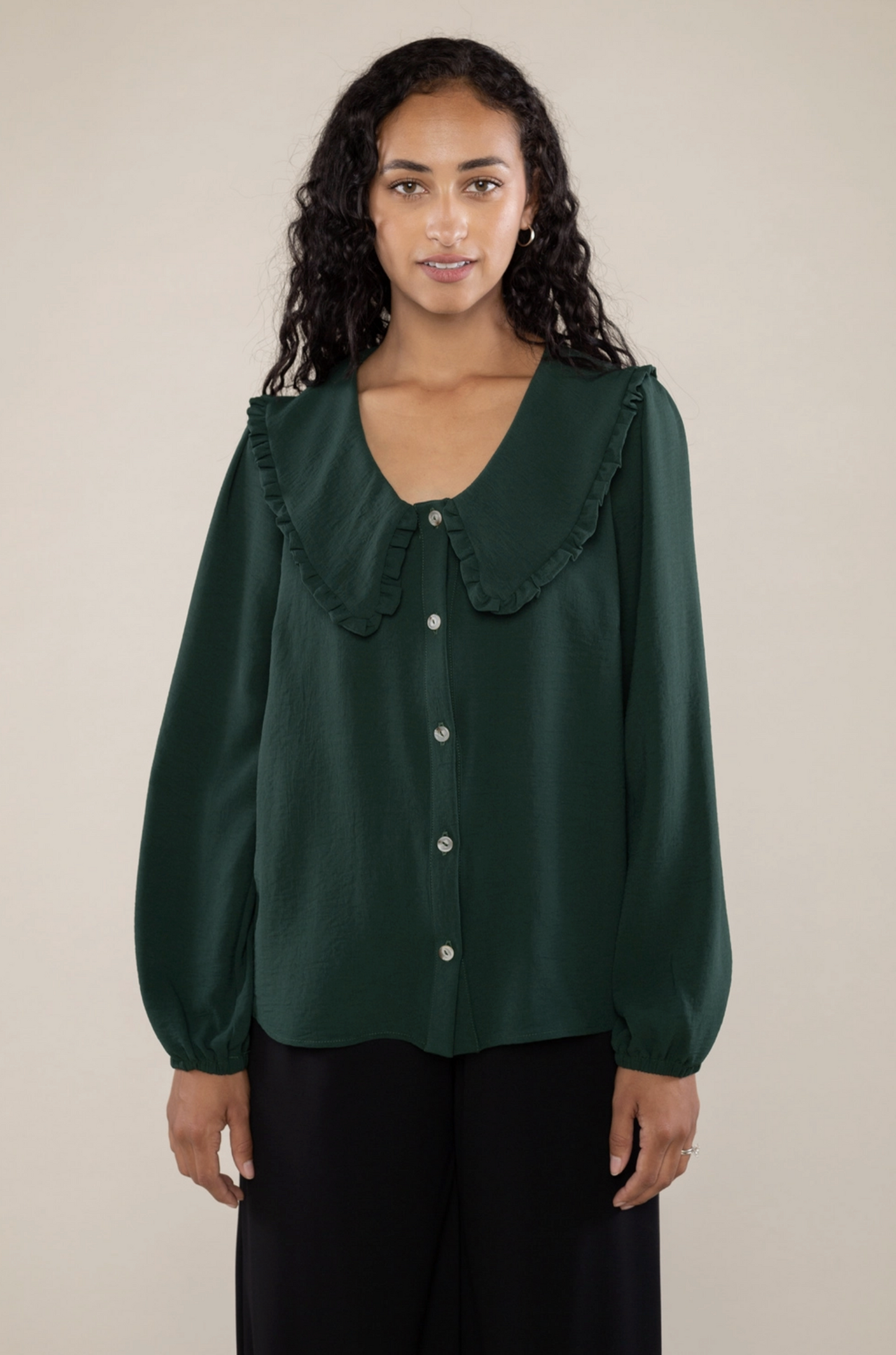 Kinslee Top ~ Hunter Green