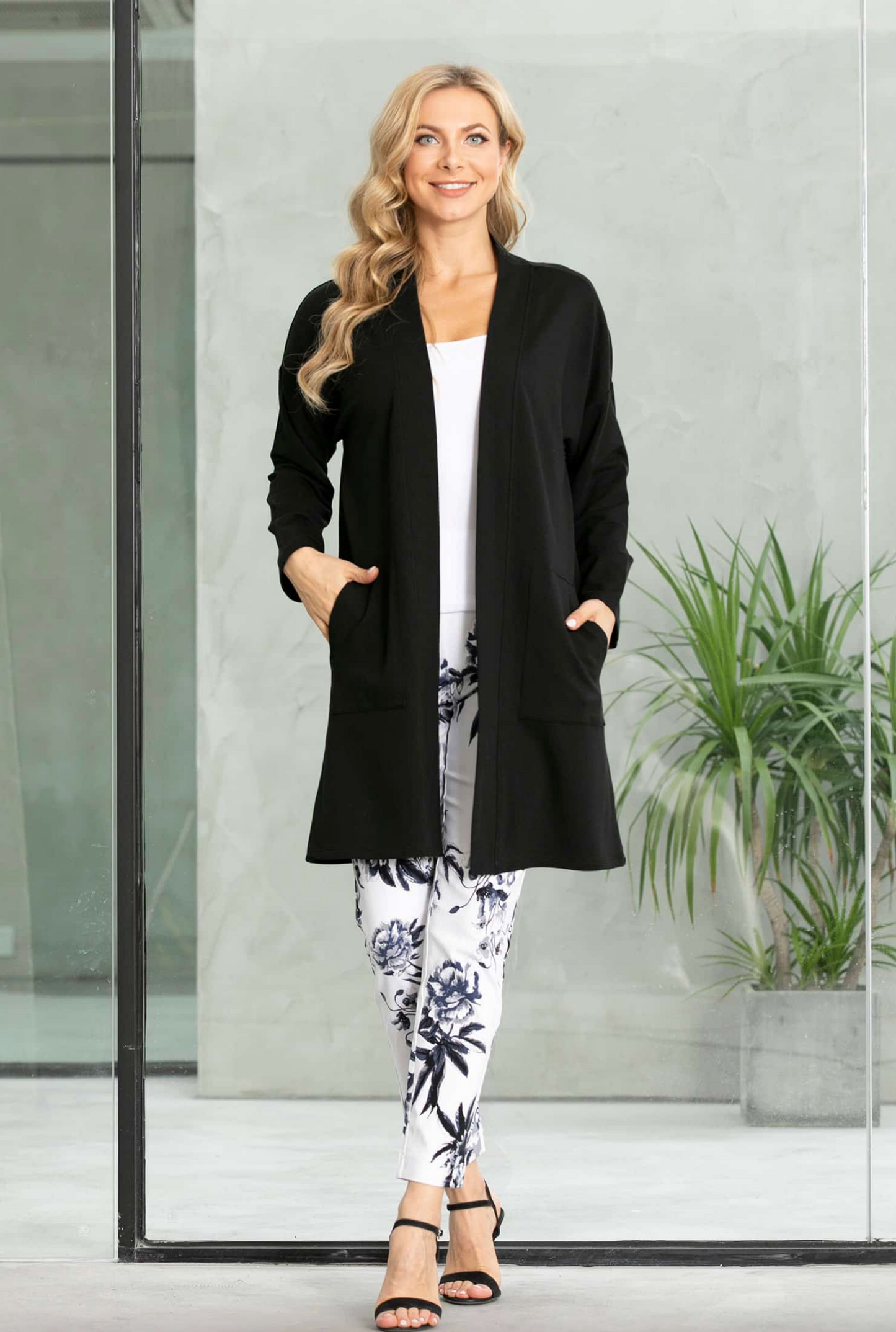 Boyfriend Cardigan ~ Black