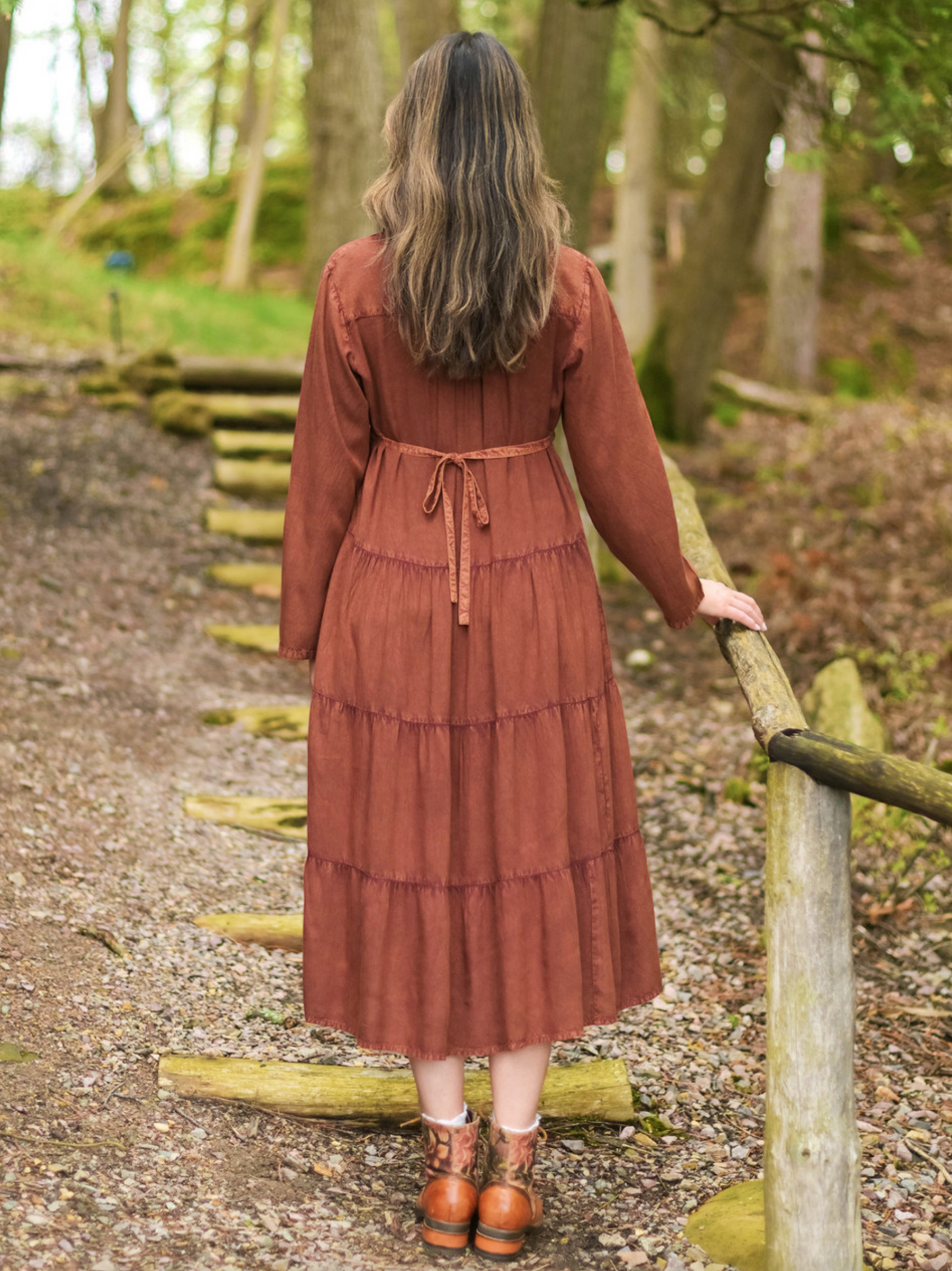 Cecilia Dress ~ Cinnamon