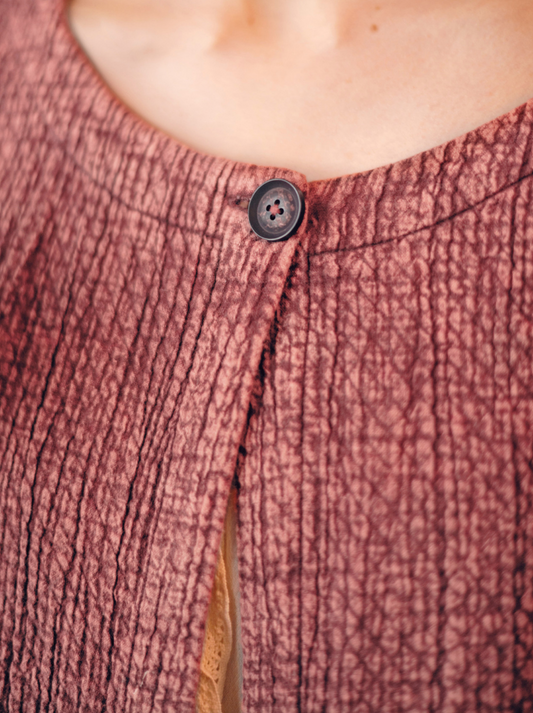 Redwoods Cover Up ~ Sunwashed Maroon