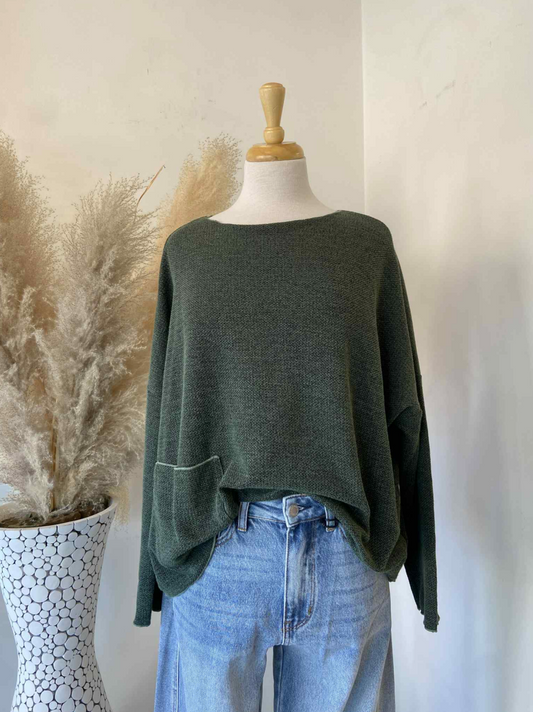 Paula One Size Top ~ Succulent