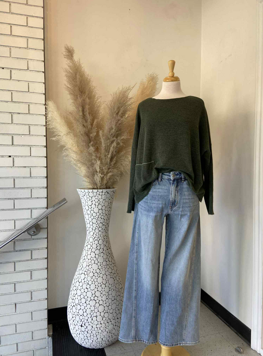 Paula One Size Top ~ Succulent
