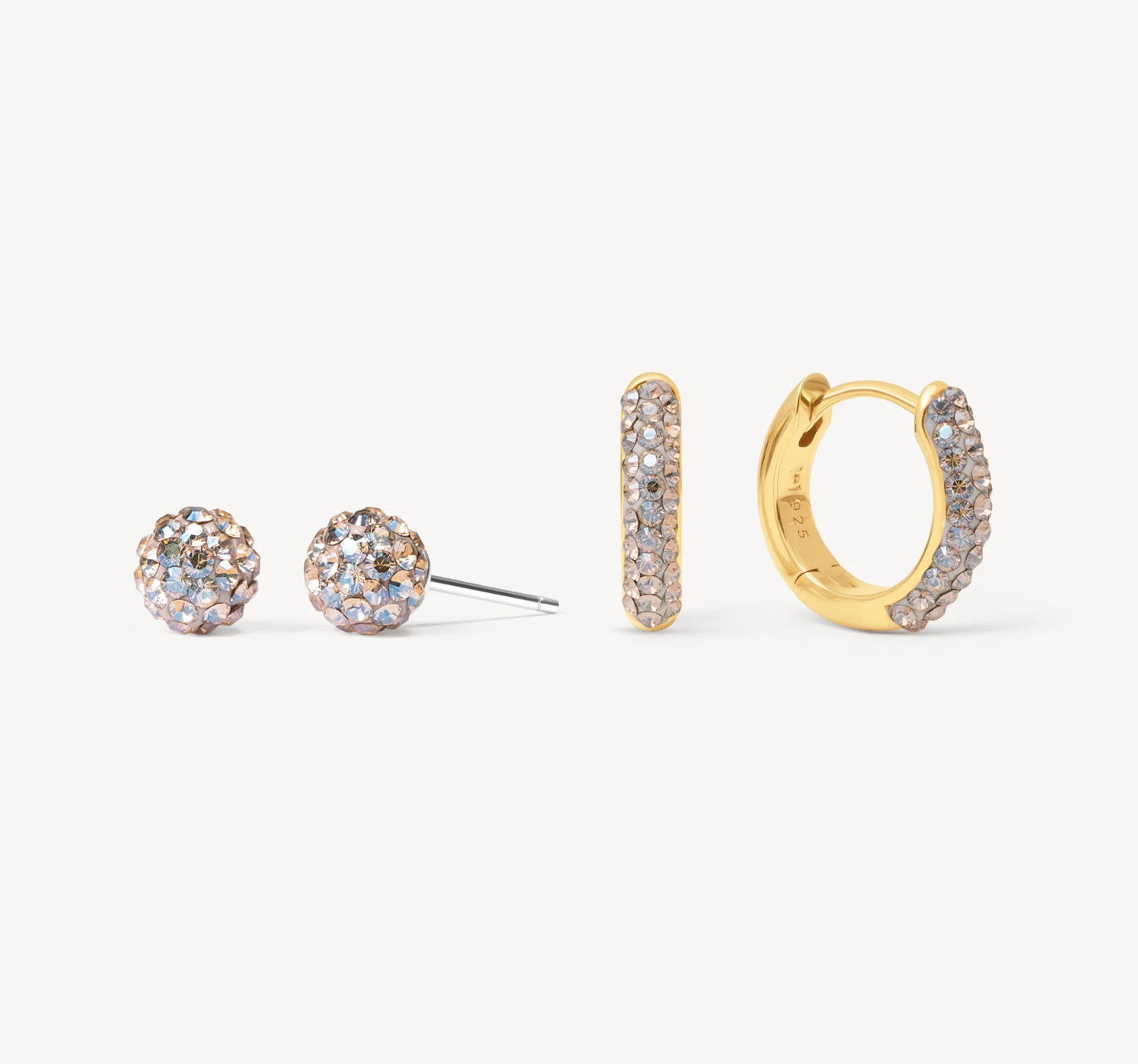 Champagne 6mm & Always On Hoop Set