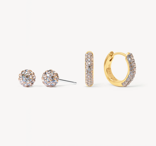 Champagne 6mm & Always On Hoop Set