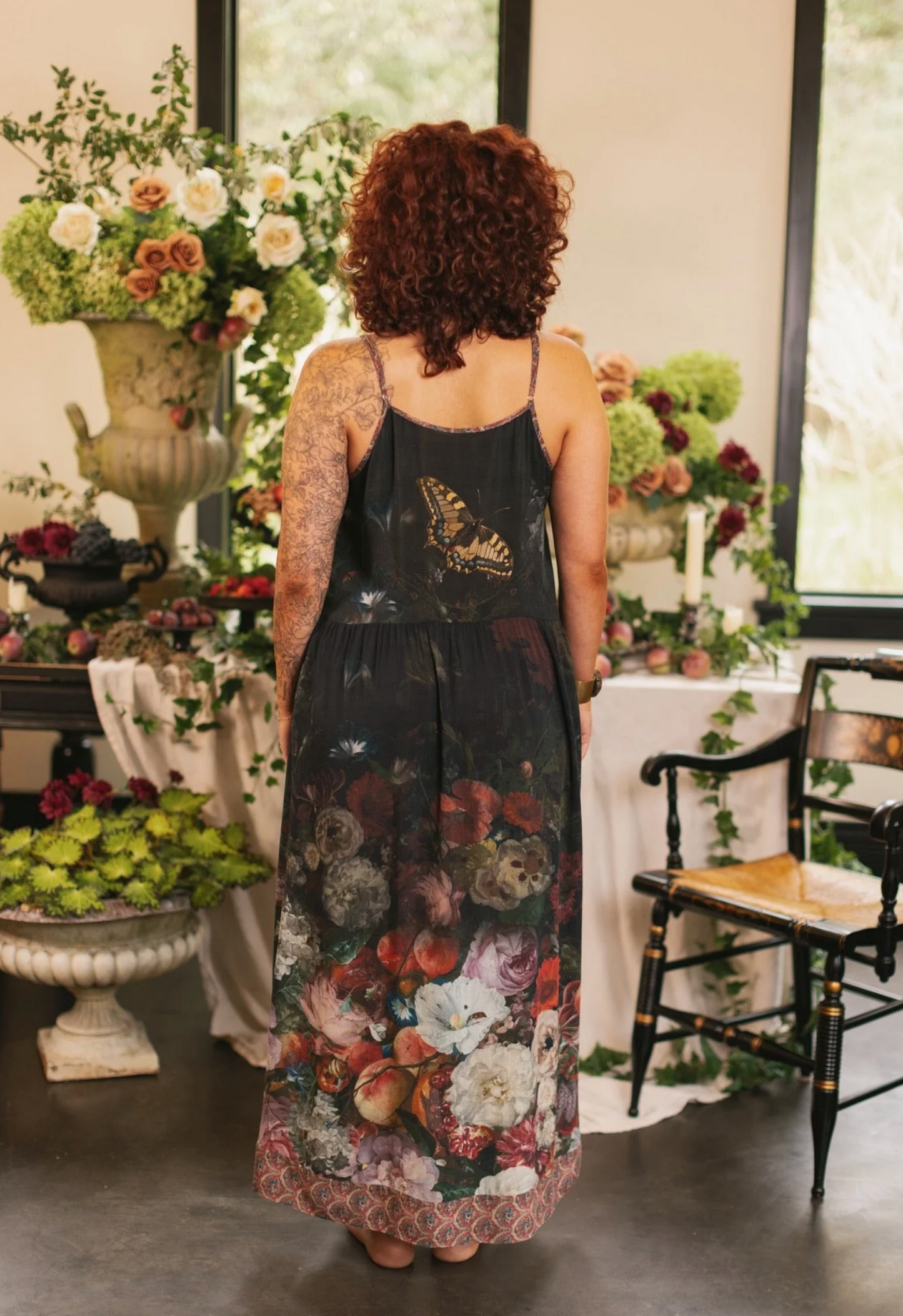 Flight of Fancy Bohéme Slip Dress