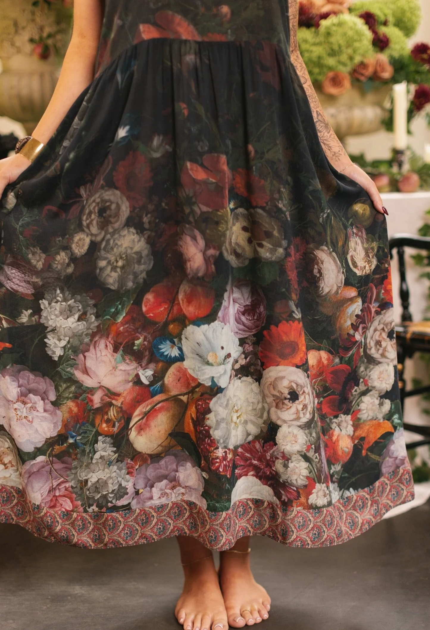 Flight of Fancy Bohéme Slip Dress