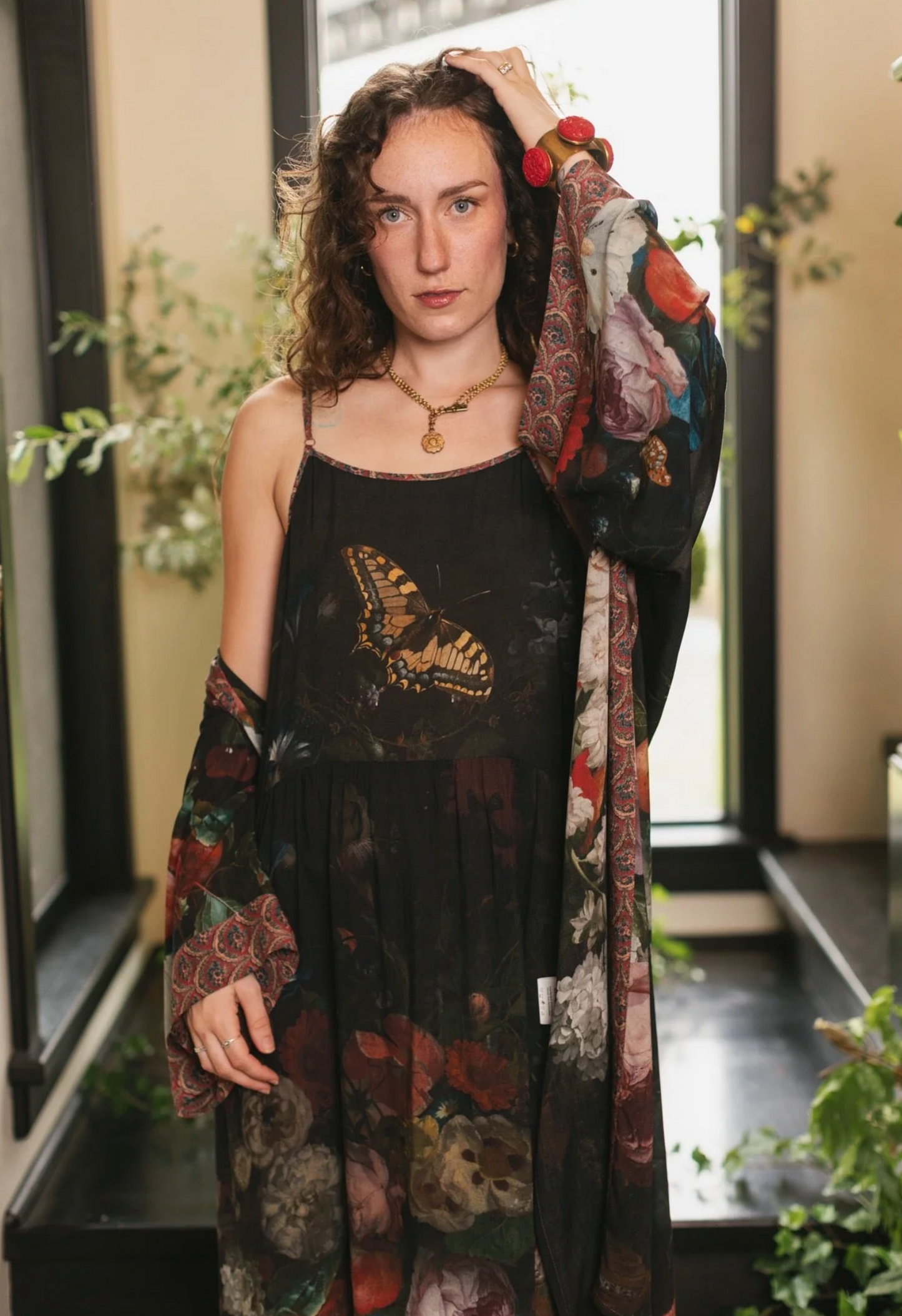 Flight of Fancy Bohéme Slip Dress