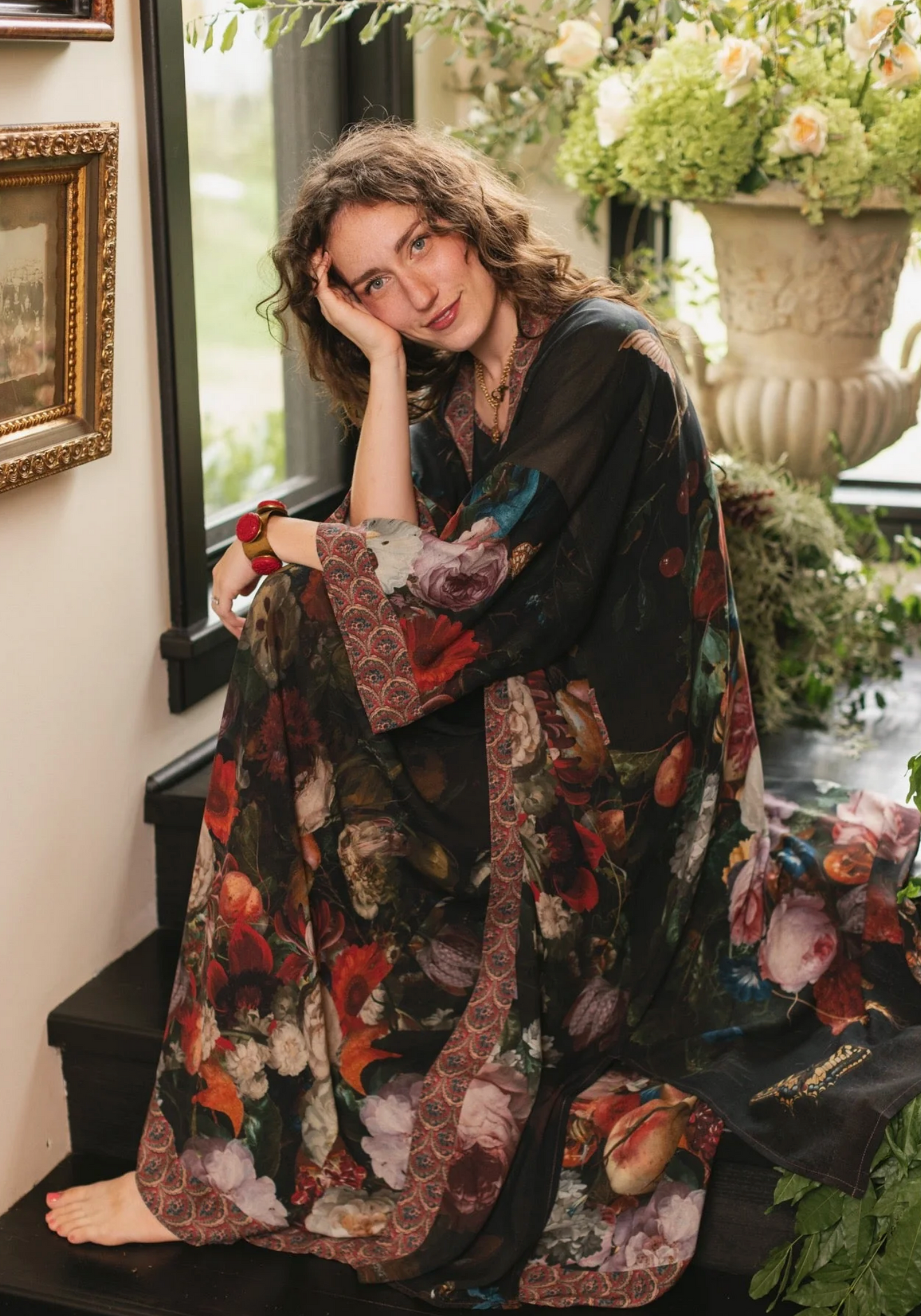 Flight of Fancy Bohéme Slip Dress