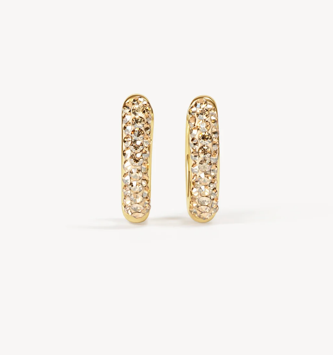 Soft Gold™ Always On Sparkle Hoops