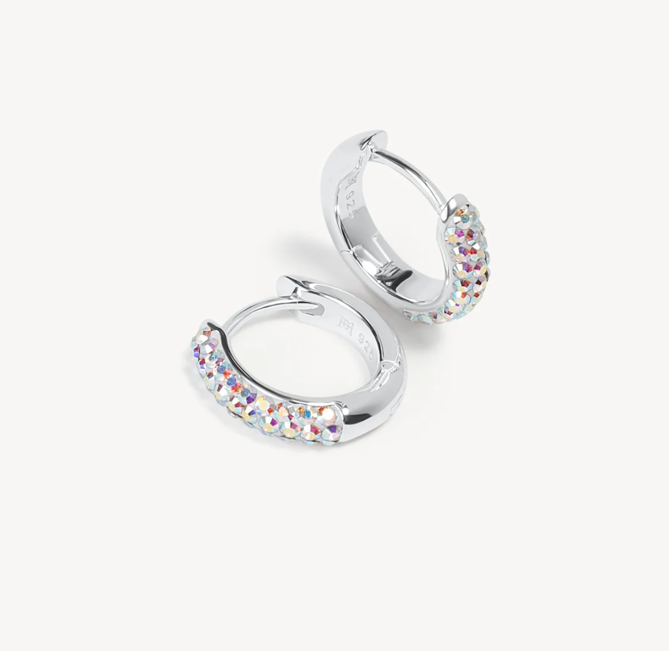 Aurora Borealis™ Always On Sparkle Hoops