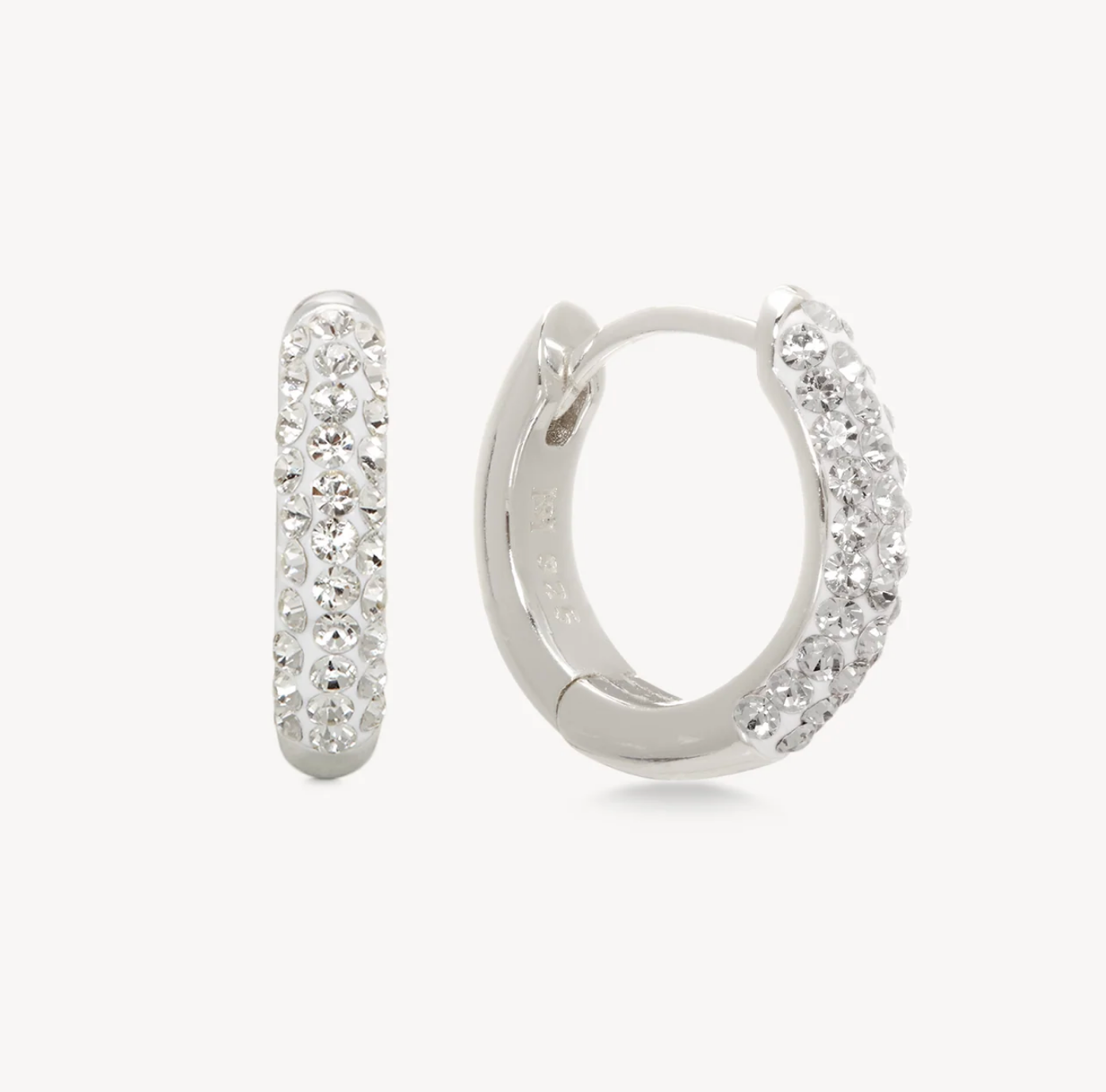 White™ Always On Sparkle Hoops