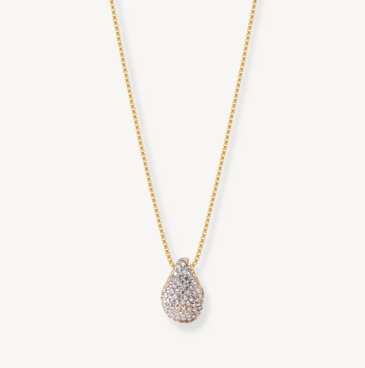 Champagne Sparkle Mini Drop Necklace - Hillberg & Berk™