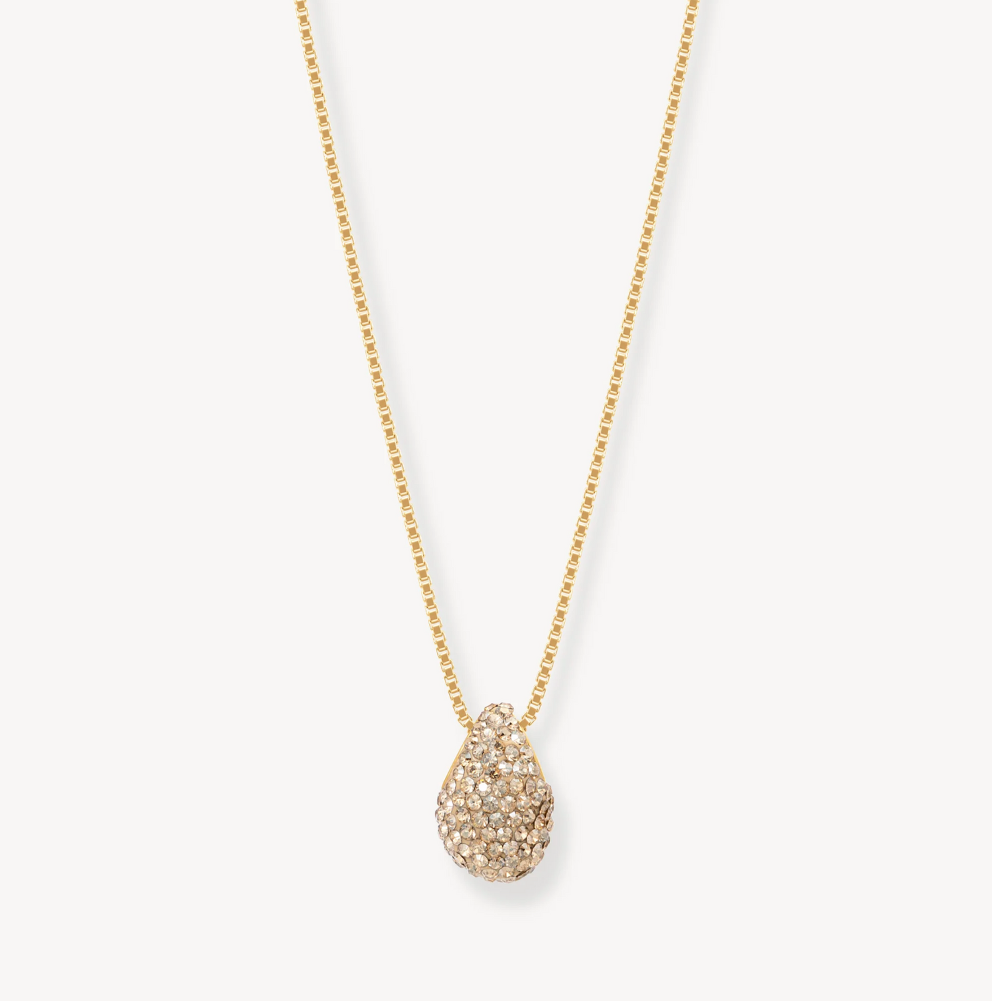 Gold Sparkle Mini Drop Necklace - Hillberg & Berk™